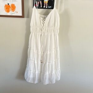 HYFVE  Lace-Up mini Dress NWOT